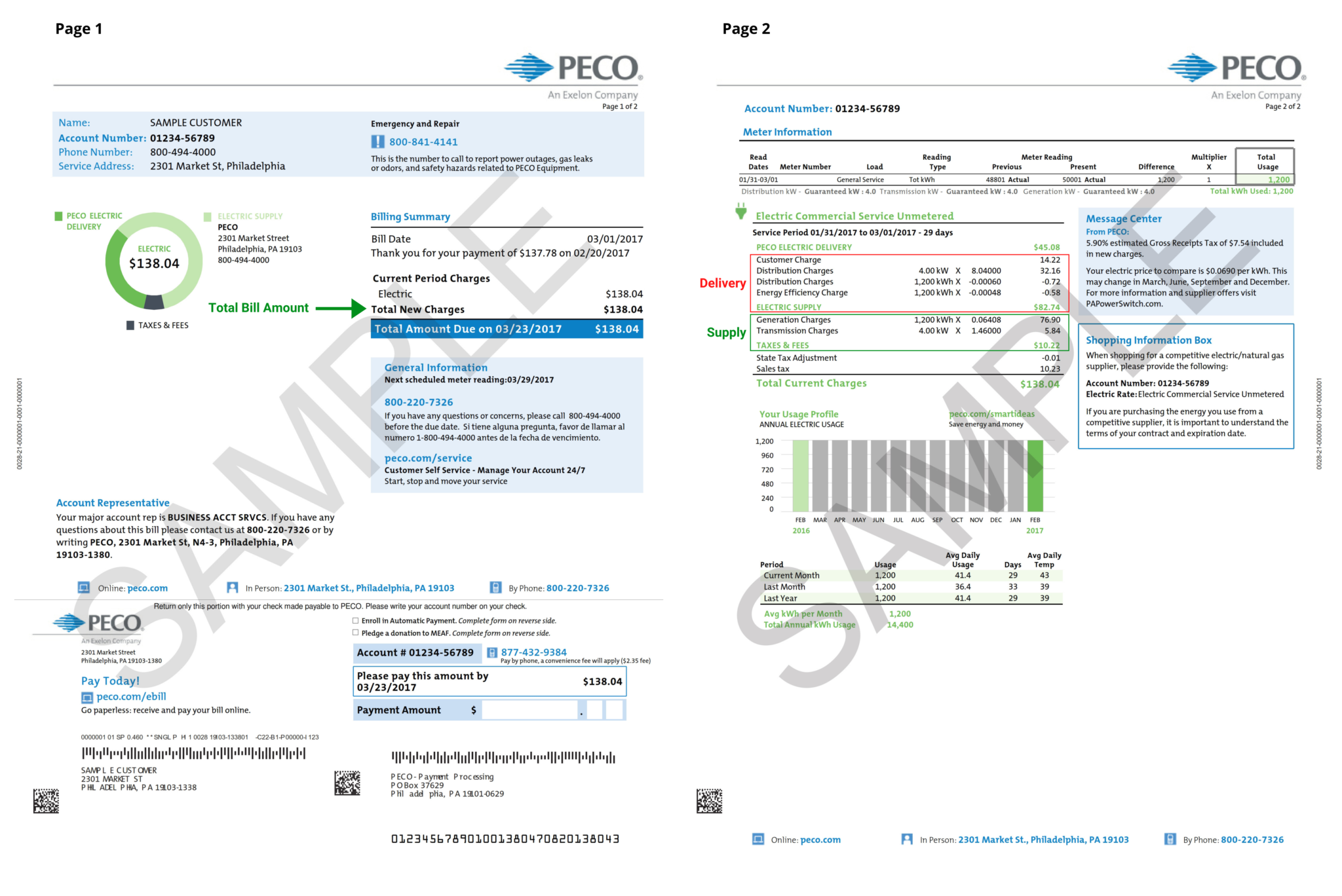sample-electric-bill-showing-supply-charges-and-distribution-charges
